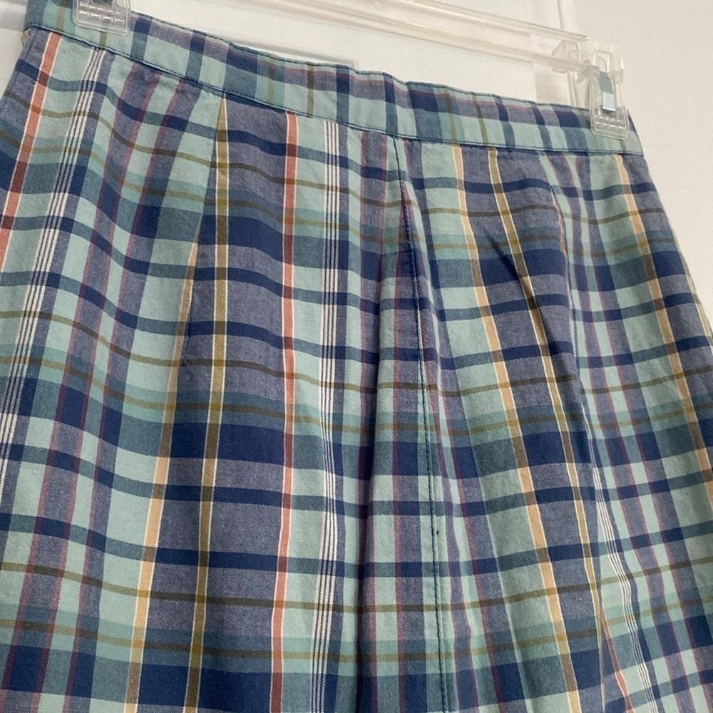Eddie Bauer 90s plaid knee length skirt. - Picture 12 of 13